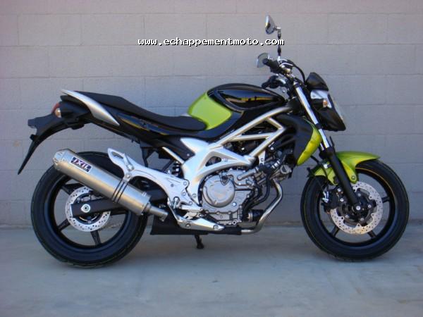 echappement moto SUZUKI Gladius 650 ixil OVALE EUROLINE INOX